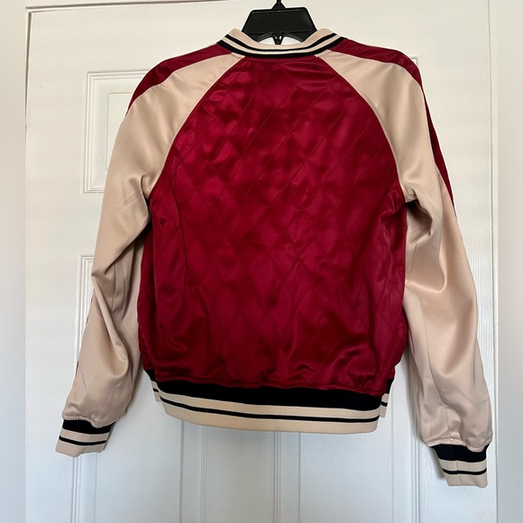 NWOT Express Reversible Embroidered Jacket. Size XS. - Picture 5 of 12